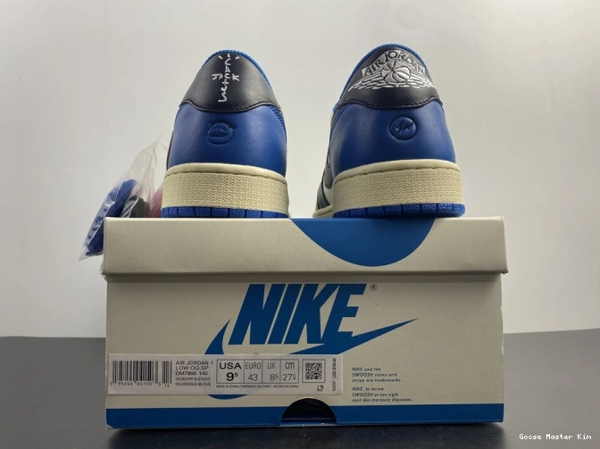 Air Scott Fragment 1 Design Jordan x DM7866-140 x Travis Low Retro 0526